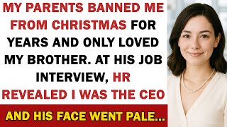 My Parents Banned Me From Christmas For Years And Only Loved My Brother. At...