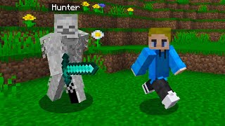 Minecraft Manhunt, But The Hunter Is An AI