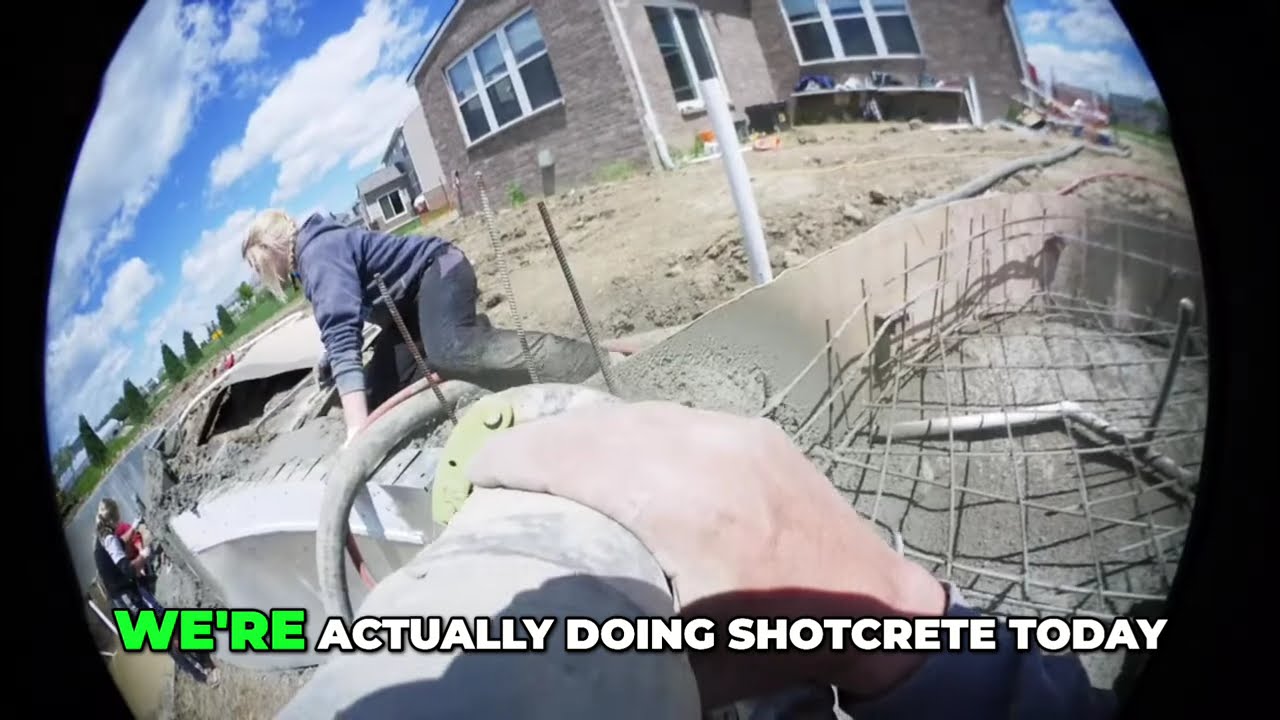 Shotcrete: Shooting Concrete to Form a Sun Shelf 