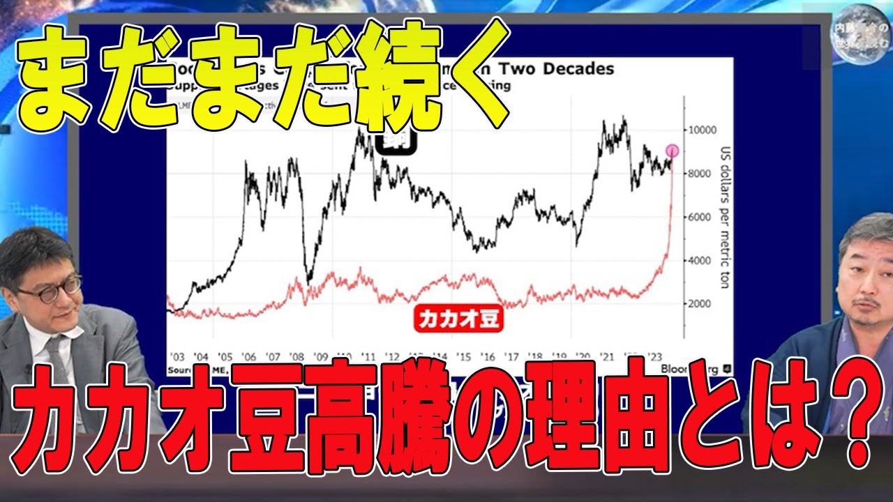 カカオ豆の価格高騰は今後3，4年続きそう⁉ | 前参議院議員 浜田聡のブログ