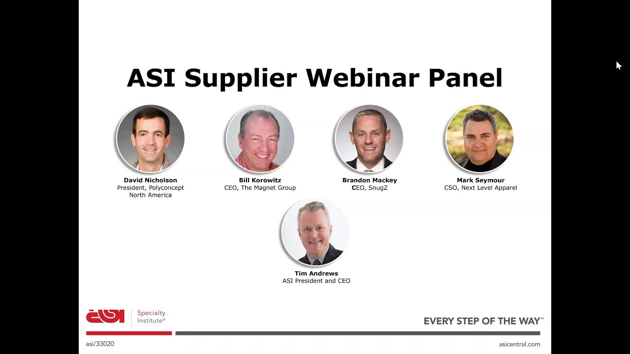 ASI’s Tim Andrews and Top 40 Suppliers Discuss Coronavirus’ Impact on