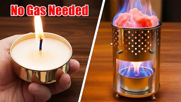 No Power, No Gas Needed! DIY 3-in-1 Heating Stove – Unlimited Energy to Stay Warm All Winter 2025🔥