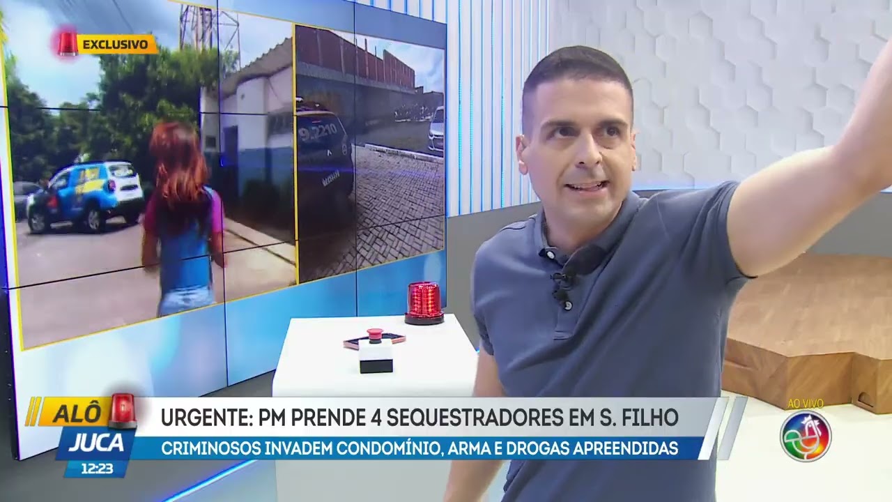 Agora: Sequestradores presos pela PM em S. FIlho | ALÔ JUCA | TV ARATU
