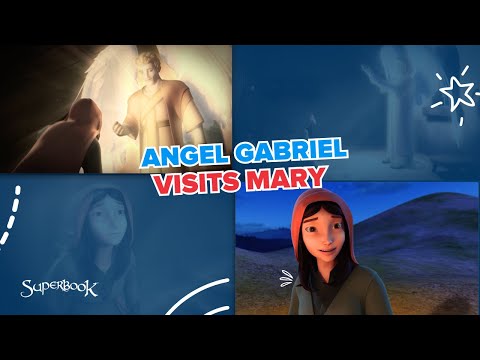 Angel Gabriel Visits Mary | Batang Superbook - Birth of John the Baptist Tagalog Clip