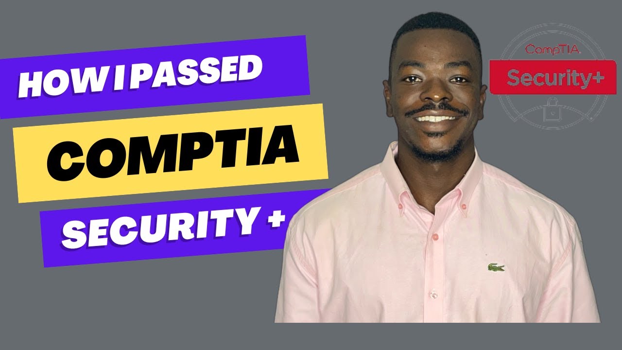 How I passed the CompTIA Security Plus in 2024 - YouTube