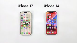 Apple iPhone 17 vs iPhone 14 - SPEED TEST 🔥