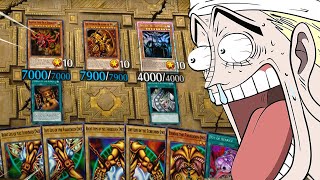 WHEN YOU SUMMON ALL EGYPTIAN GODS AND EXODIA IN ONE TURN IN MASTER DUEL screenshot 5