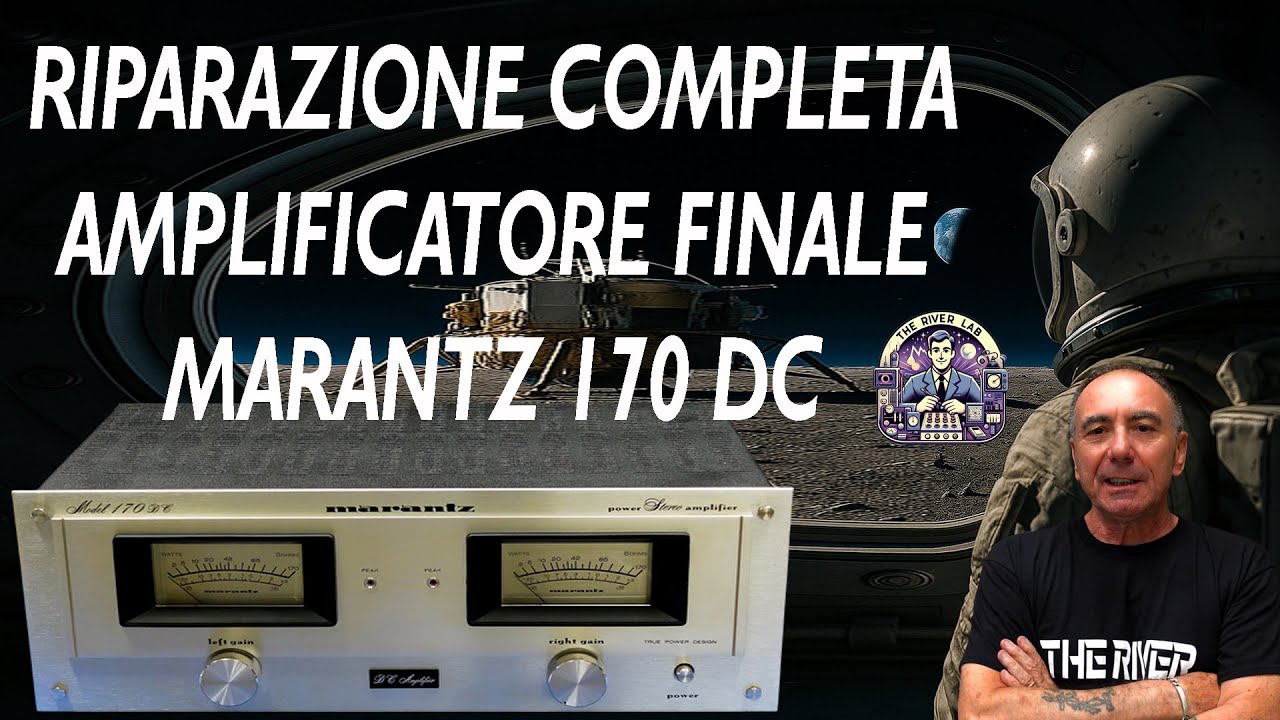 132 FINALE MARANTZ 170 DC 47 ANNI PORTATI MAGNIFICAMENTE #vintage #amplifier