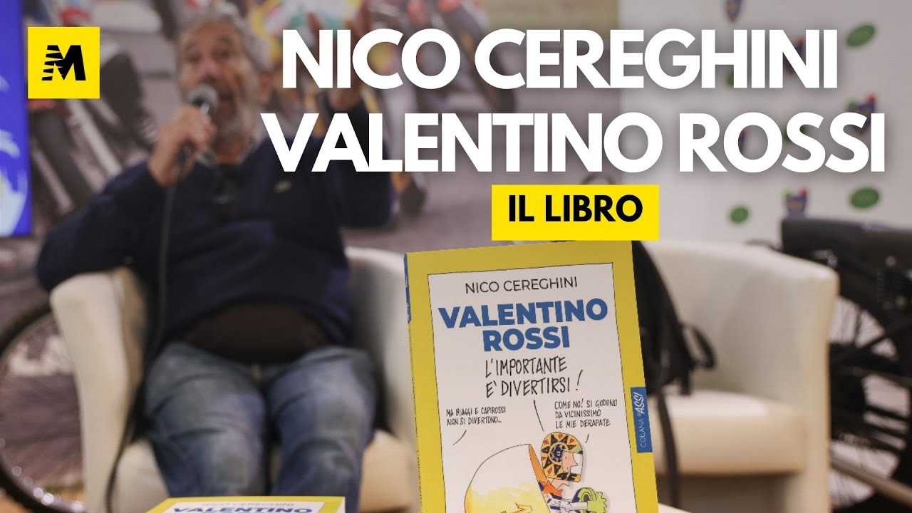 NICO CEREGHINI racconta il suo libro su VALENTINO ROSSI!