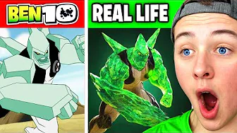 BEN 10 ALIENS in REAL LIFE!