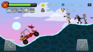 Zombie Hill Racing - Knife Car Racing in Iceland screenshot 4