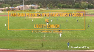 ANB Bank presents: RFHS Rams Varsity Soccer vs Liberty Common