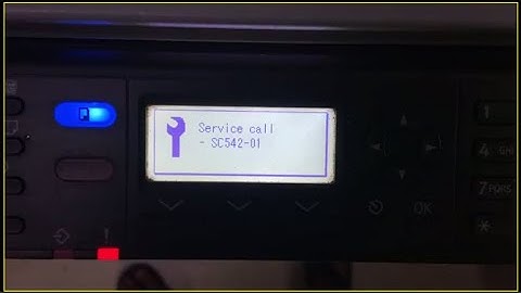 Ricoh MP 2014AD | Photocopy Machine | Service Call - SC542-01 | [ SOLVED ]