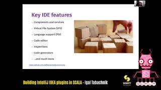 Building IntelliJ IDEA plugins in Scala by Igal Tabachnik: Scala in the City Conference