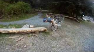 Mountain Bike Crash at Duthie