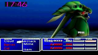 Final Fantasy VII Emerald Weapon Omnideath
