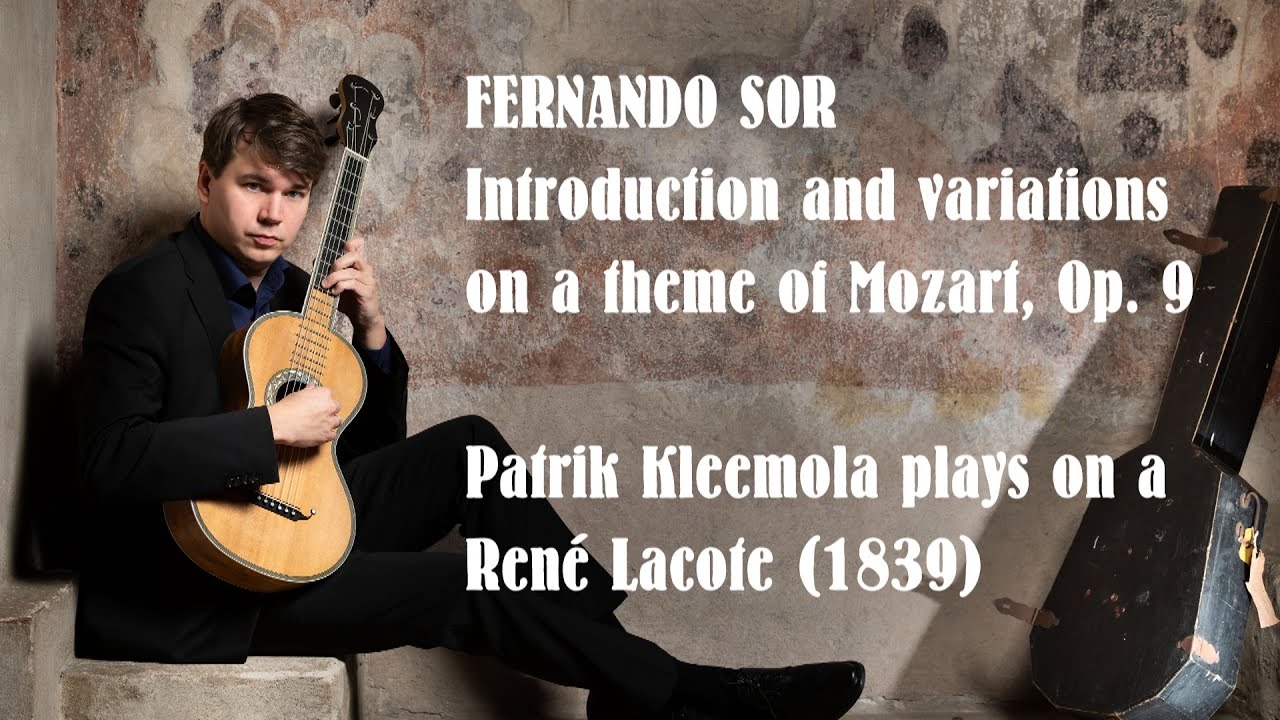 Sor | Introduction and Variations on a theme of Mozart, Op. 9 (played on a René Lacote, 1839)