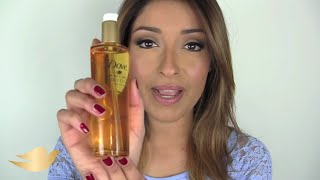 Product Review Dove Pure Care Dry Oil Nourishing Hair Treatment