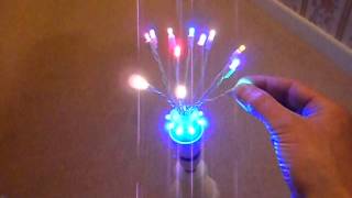 Home made DIY LED lamps and others including big Calex LED lamps.