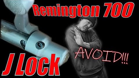 Remington 700 j-Lock - undesirable redundant safety to AVOID, and how to fix/replace it!