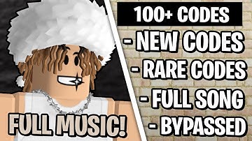 100+ FULL MUSIC ROBLOX MUSIC CODES/IDS (NOVEMBER 2025)