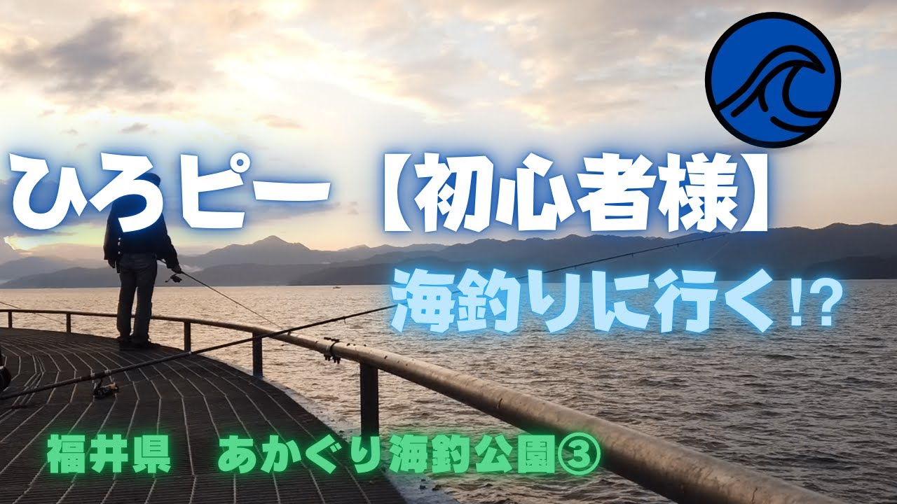 ひろピー 初心者様 海釣りに行く Season 1 最終回 福井県大飯郡おおい町 あかぐり海釣公園 Youtube