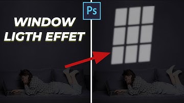 Window Light Effect | Window Light Rays | Short Photoshop Tutorial