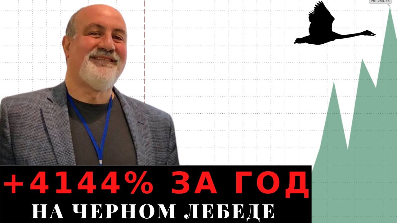 Как фонд Нассима Талеба заработал на "Черном лебеде" 4144% за год
