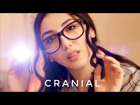 ASMR | Full Cranial Nerve Exam 👩🏻‍⚕️Hearing Test / Eye Exam