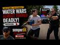 🚨 This "Water Wars" Game Almost Ended in TRAGEDY! (Cop Pulls Gun)