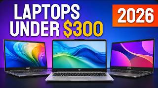 Best Laptop Under 300 (2026) — Top 6 Budget Picks That Don’t Suck