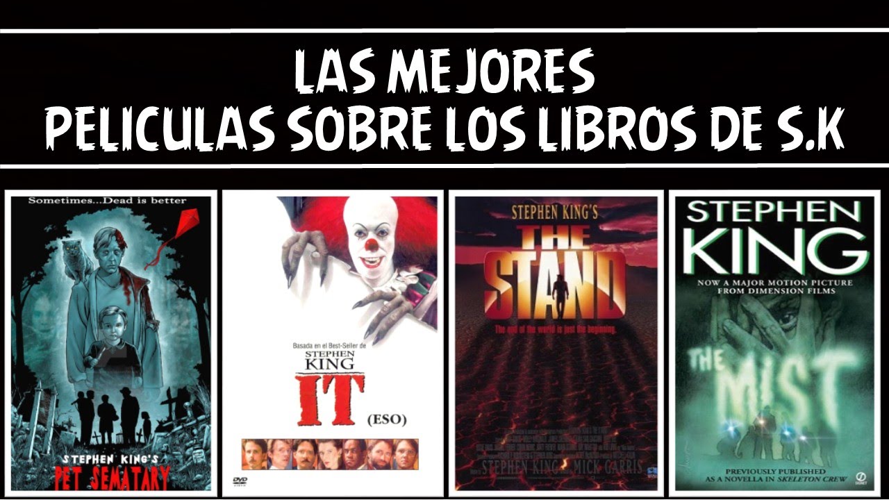 Las mejores películas sobre los libros de Stephen King! YouTube