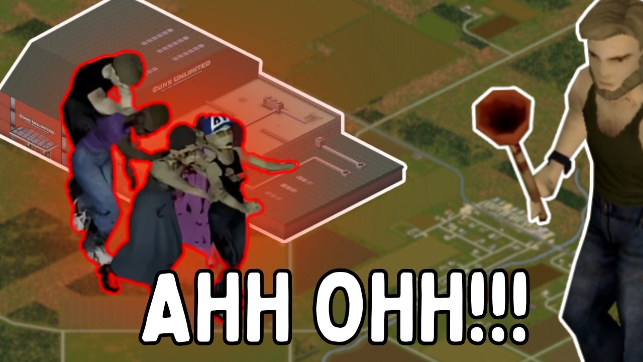 I Risked Everything to CLEAR the Guns Unlimited Store | Escaping Knox County Project Zomboid B42