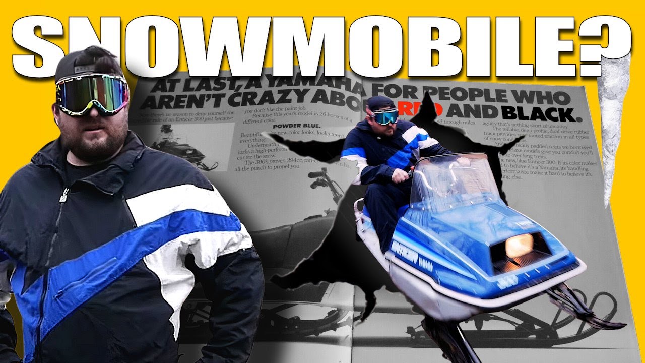 VINTAGE 1980 Yamaha Enticer Gets Former Glory REVIVAL — $500 Cheap Snowmobile Challenge