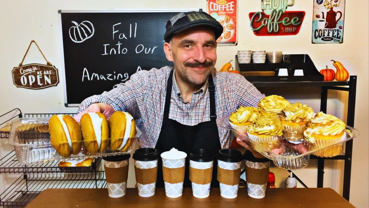 Дегустация выпечки в уютном кафе «The Cozy Coffee Cafe» 🥧☕️ ASMR-РОЛЕВАЯ ИГРА