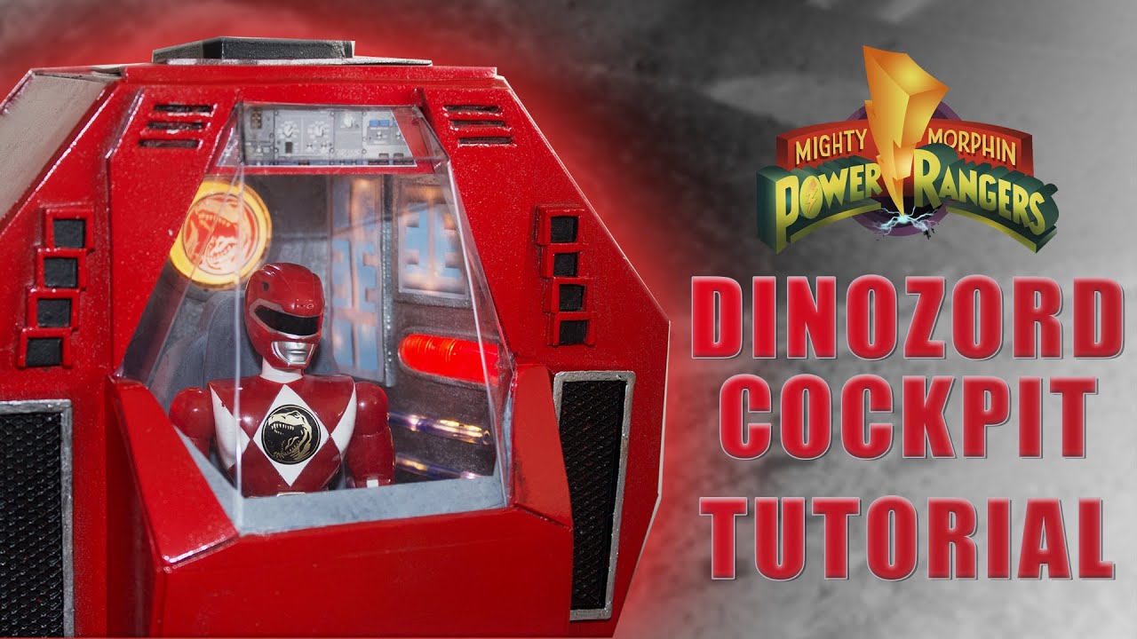 Power Rangers Prop Tutorials DIY POWER RANGERS DINOZORD DIORAMA TUTORIAL - YouTube