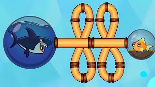 Save the fish / pull the pin updated level fish save game pull the pin android game / mobile game 95