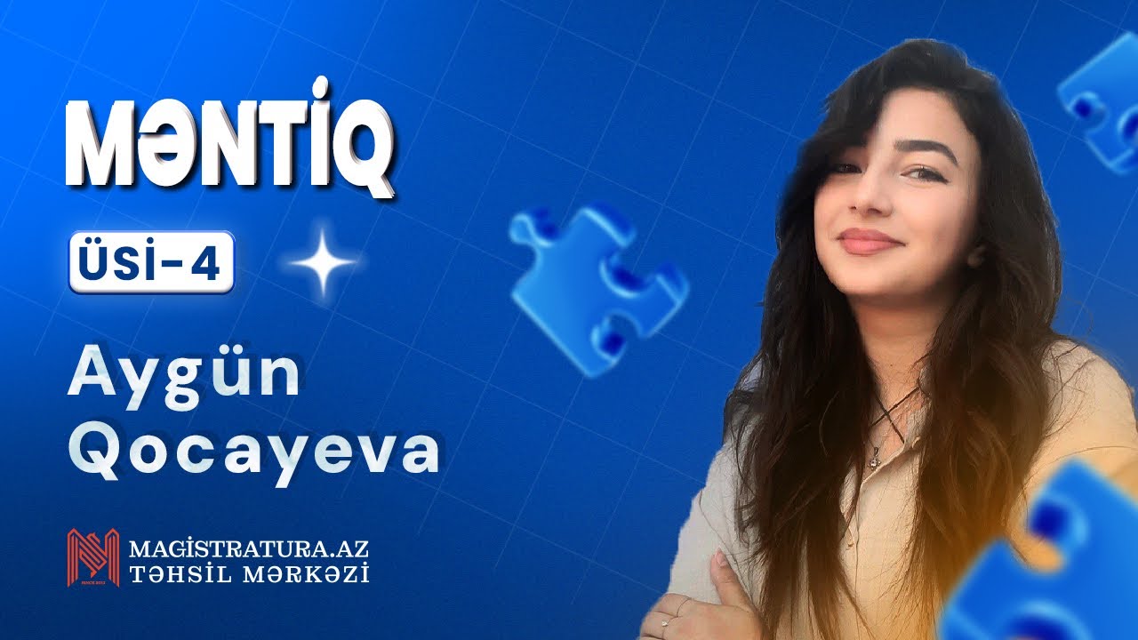 Magistratura.az - Məntiq (ÜSİ-4)