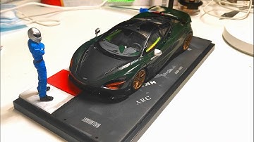 Alpha model: 1/24 Mclaren 720S Full Build Step part 10
