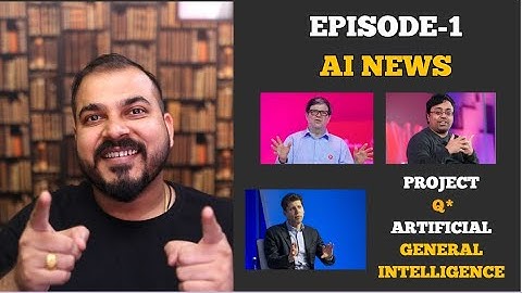 Episode 1- AI News For This Week- ChatGPT 1 year,AGI, Q*,Stability AI,SDXL Turbo Text To Image Model