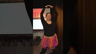 She teaches math and science AND dance