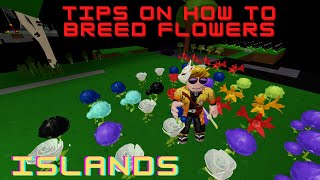 How to BREED FLOWERS - TIPS - Islands - Roblox