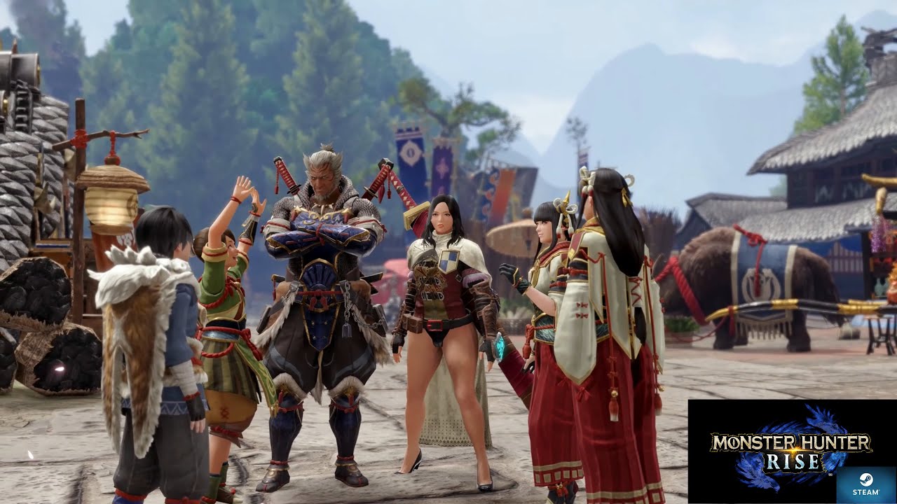 MH Rise (HD) | PC-STEAM| Skimpy Armor Playthrough | Low Rank Finale