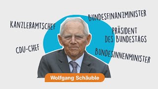 Wer Wolfgang Schäuble war – logo! erklärt – ZDFtivi by ZDFtivi 1,095 views 4 months ago 1 minute, 46 seconds