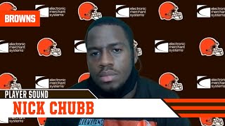Nick Chubb: I think we did a great job running the ball.