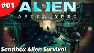 Open-World Sandbox Survival Project Zomboid With Aliens - Alien Apocalypse - #01 - Gameplay