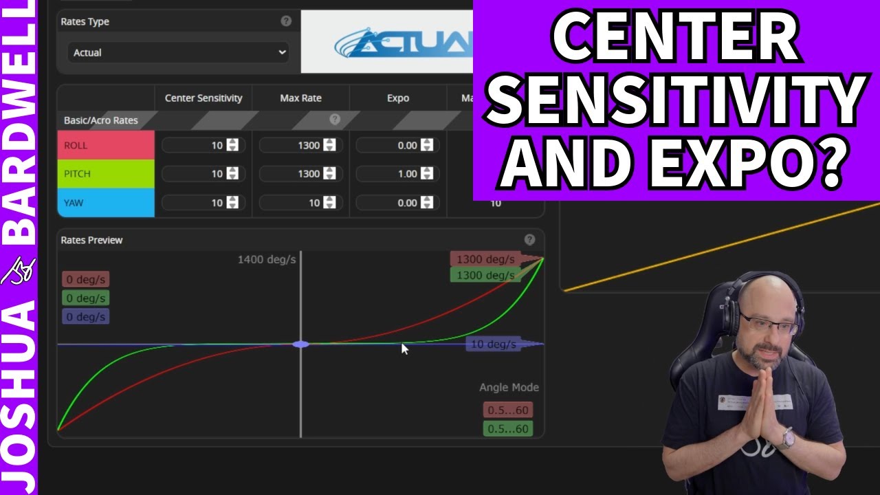 What's The Different Between Center Sensitivity and Expo With Actual Rates? - FPV Questions