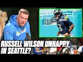 Pat McAfee Reacts To Report Russell Wilson Isn't Happy With The Seahawks