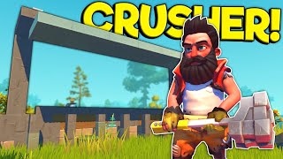 Defending My Base from Farmbots  with a Crusher! - Scrap Mechanic Survival Gameplay thumbnail