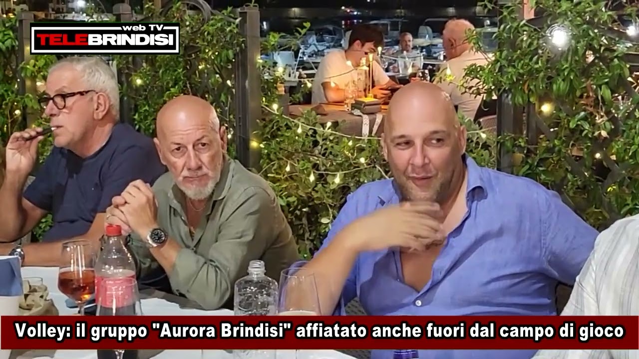 Volley - il gruppo ''Aurora Brindisi'' affiatato anche fuori dal campo di gioco